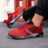 Yrzl Mens Athletic Shoes Lightweight Sports Sneakers For Comfortable Athletic Shoes Non Slip Outdoor Training Walking Footwear