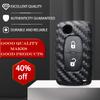 Fiber Car Key Caps Case Cover For Citroen C5 7x C3 C4 C2 Berlingo Picasso For Peugeot 206 207 307 308 407 4007 3008 5008