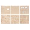 Kit Décor 3D Ferme en bois FSC 45 pièces
