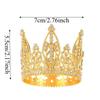 Shiny Queen Tiara Crown Vintage Princess Rhinestone Tiara  Birthday Head Jewelry