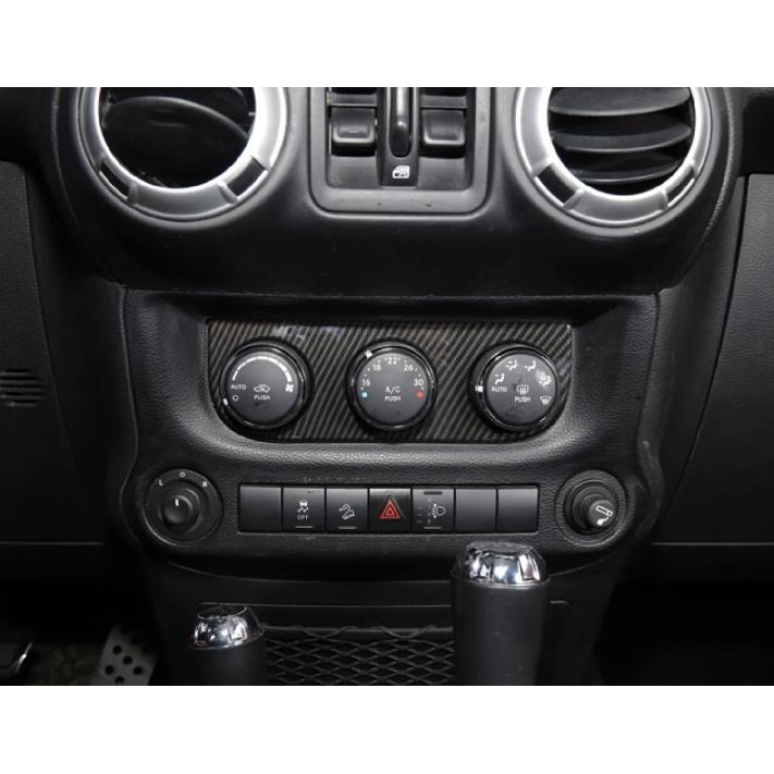 Автомобильный кондиционер, регулировка переключателя, панель, декоративная крышка, наклейки для Jeep Wrangler JK 2011-2017, внутренние молдинги, аксессуары