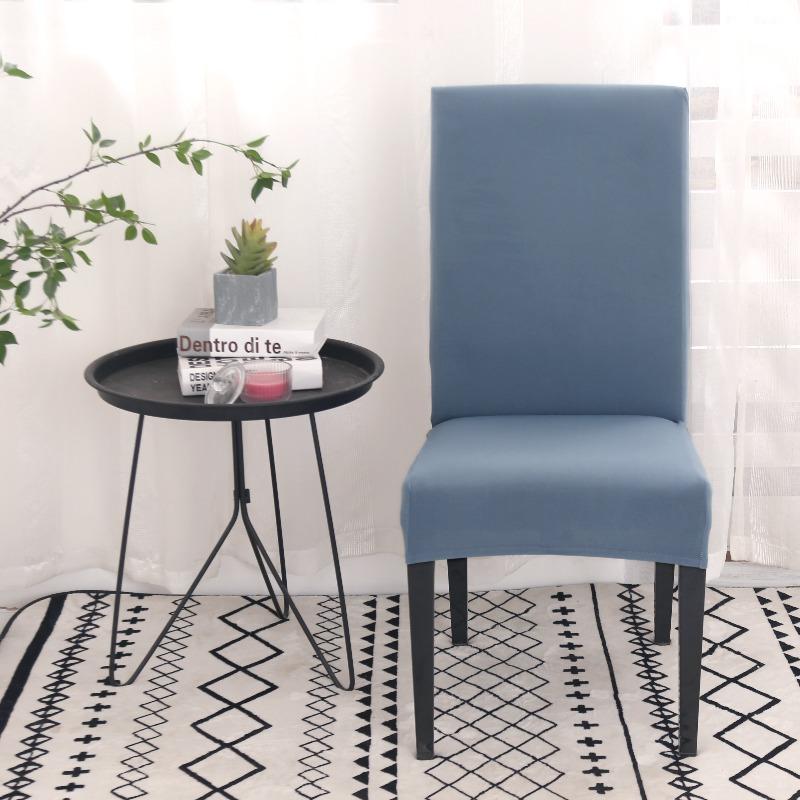 Breathable High Back Spandex Chair Cover Elastic Stretch Dining Room Seat Protector for Wedding Banquet Hotel