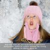Hat Scarf Gloves Set Knitted Warm Hat Mittens Neck Warmer for Boys Girls