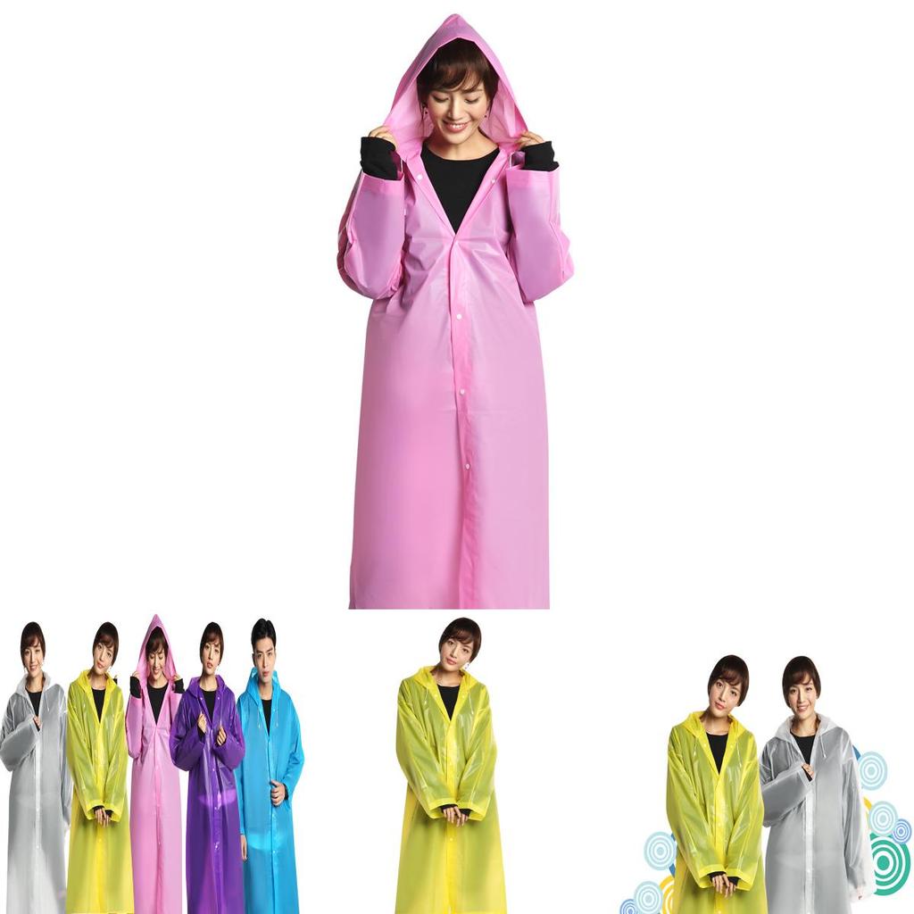 Premium Quality Adult Raincoat Thickened Poncho Conjoined Non Disposable Raincoat For Unisex Wear