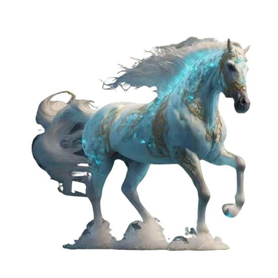 Подвеска Лошадь Акриловая 2D Реалистичная Подвеска Лошадь с Петлей для Подвешивания Украшение для Интерьера Автомобиля Подвеска для Подвешивания на Рождественскую Елку