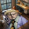 Ковер Jonathan Joestar JoJo для гостиной, спальни, домашний декор, крулой коврик из фильма, игровой коврик для пола