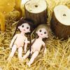 Красивая 1/8 BJD кукла с подвижным шарнирным телом, подвижная голова куклы с волосами, нюдовая 13 шарниров, подарок для куклы