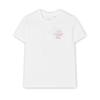 Heritage ComFi Cool & ComFi Safe Letter Print Crew Neck T-Shirt Women Tops White F11W428121FWT