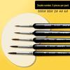 Mali G1220 Wolf Hair Liner Brush for Watercolor, Gouache, Chinese Painting, Nail Art, Oil Painting, and Line Drawing.
