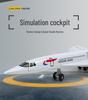 Кайвэй 1:Модель сверхзвукового пассажирского самолета Concorde 168 со звуком и светом.