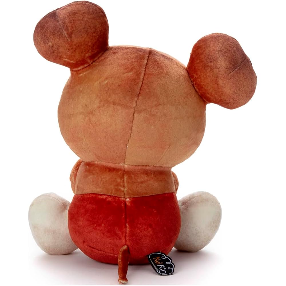 Disney Mickey Mouse Nui Plush Toy Sitting 19cm Soft Stuffed Character Doll