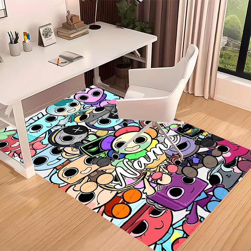 Custom personalization game Dandy's World Print Area Rug - Soft, Washable Non-Slip Indoor Mat,Living Room,Home&Office Decorative Rug