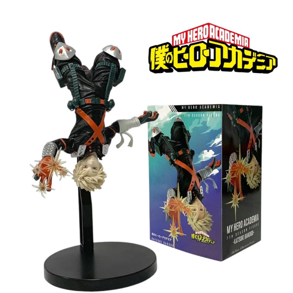22 см Моя геройская академия Аниме Периферия Герой Бакуго Кацуки Фигурки Действия ПВХ Модель Декор Коллекционная Статуэтка Игрушка Рождественский Подарок