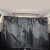 Auto Cab Cabin Divider Curtain 190T Car Sunshade Curtains 134x78cm For Taxi Cab Partition Privacy Protection Commercial Vehicle