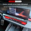 Для BMW 5 серии i5 G60 2025-2025 Декоративная накладка из углеродного волокна, панель, аксессуары под центральным экраном навигации