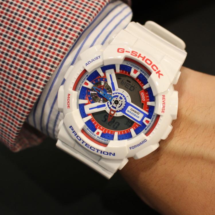 CASIO Men G-SHOCK Blue Watch GA-110TR-7A GA-110TR-7A