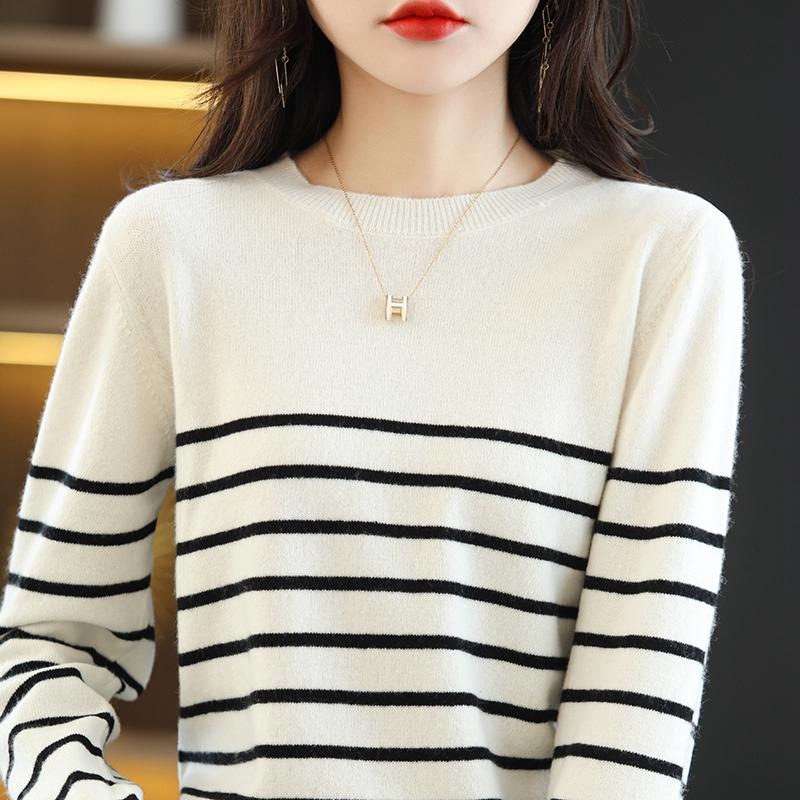 Женский кашемировый свитер Qinghe кашемир 30% кашемир 70% шерсть осенне-зимний кашемировый пуловер мягкий и теплый