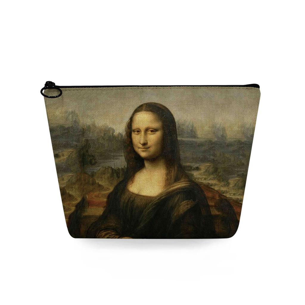 Женская косметичка с принтом масляной живописи для организации туалетных принадлежностей, дорожный органайзер для хранения, 6861