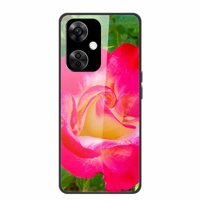 Персонализированный цветной чехол для телефона с изображением природы и закаленным стеклом для OnePlus NORD CE 3 5G