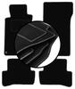 Комплект велюровых напольных ковриков для: Mercedes C W203 купе (2000-2008 гг.)