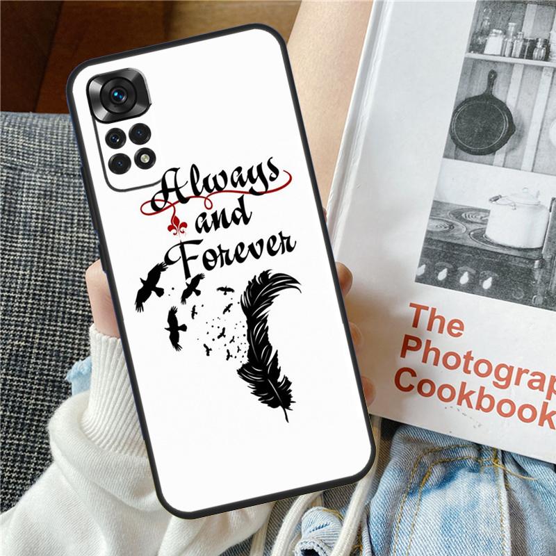 Чехол The Vampire Diaries Always Forever для Xiaomi Redmi Note 12 10 9 11 Pro 9S 10S 11S 12S Чехол для Redmi 12 9C 10C 12C 13C