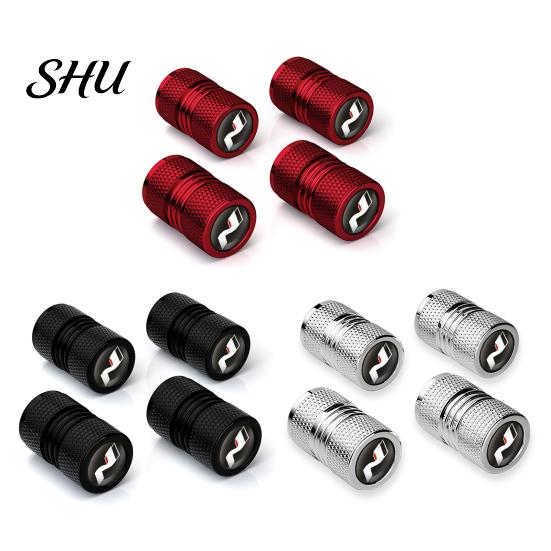 Reliable Tire Valve Protection 4Pcs Aluminum Alloy Covers Protects Against Clay Corrosion Prevention For Valves Ensures Safer Driving Durable
