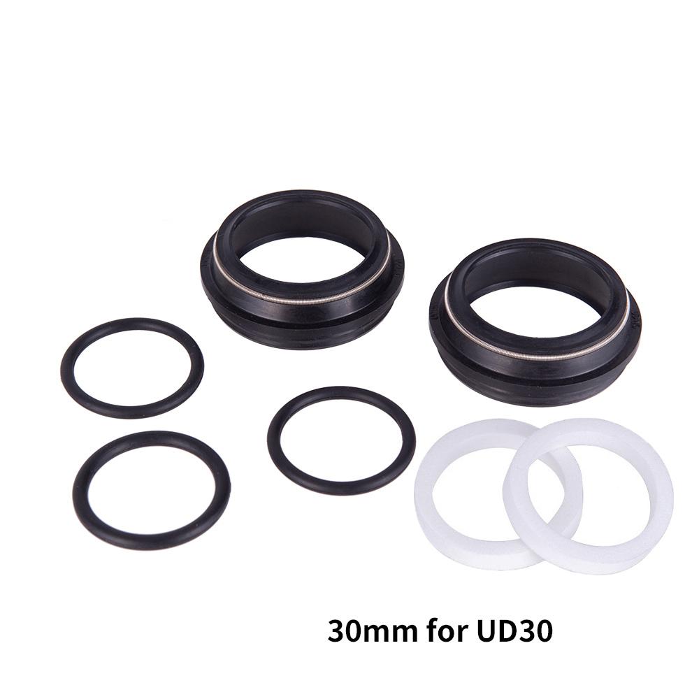 ZTTO Uding Fork Repair Kits Air Piston /Top Cap O-ring Wiper Seal Dust Oil seal Foam Washer 30mm 32mm MTB Bicycle Fork xcr Parts