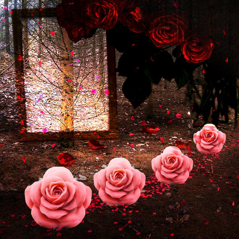 Форма для 3D-розы из пищевого силикона для торта, хлеба, желе, шоколада для домашнего магазина тортов, хлебопекарного оборудования