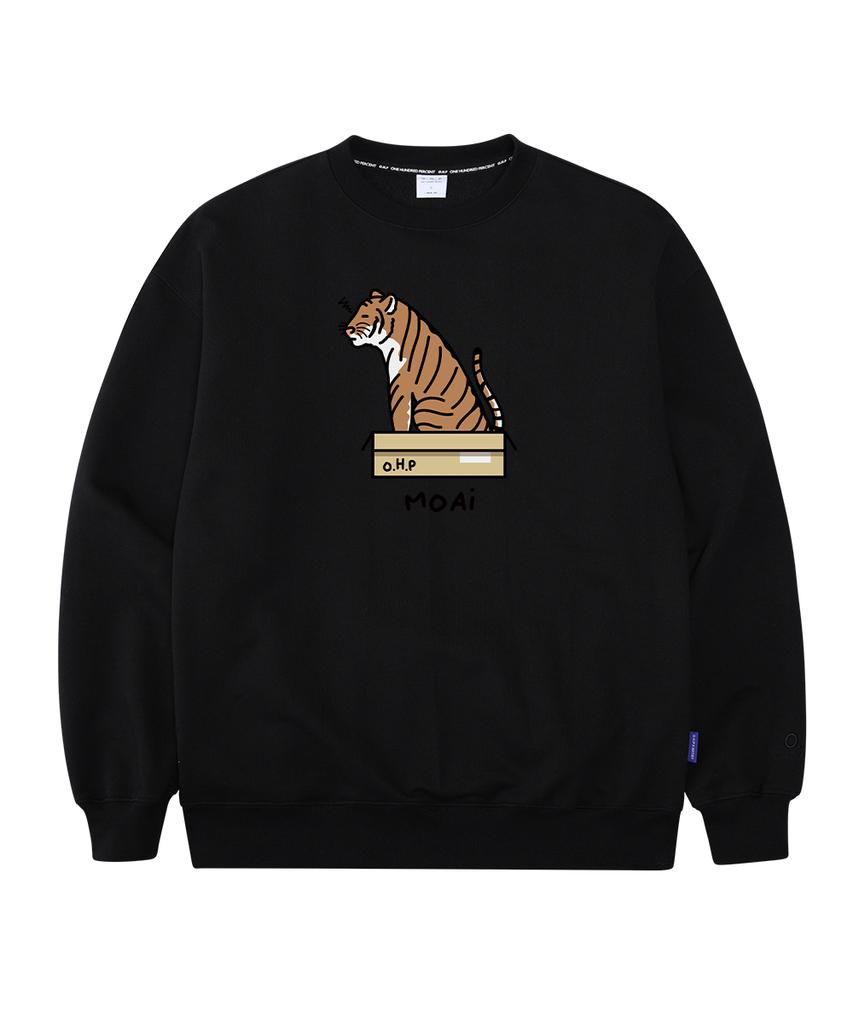 OHP Ohp X Moai Tiger No.2 Basic Heavy Sweatshirt