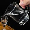 Диспенсер для вина 120 мл с ручкой, утолщенное стекло, удобная ручка-кувшин, контейнер, диспенсер для воды, прозрачный стакан для спиртных напитков