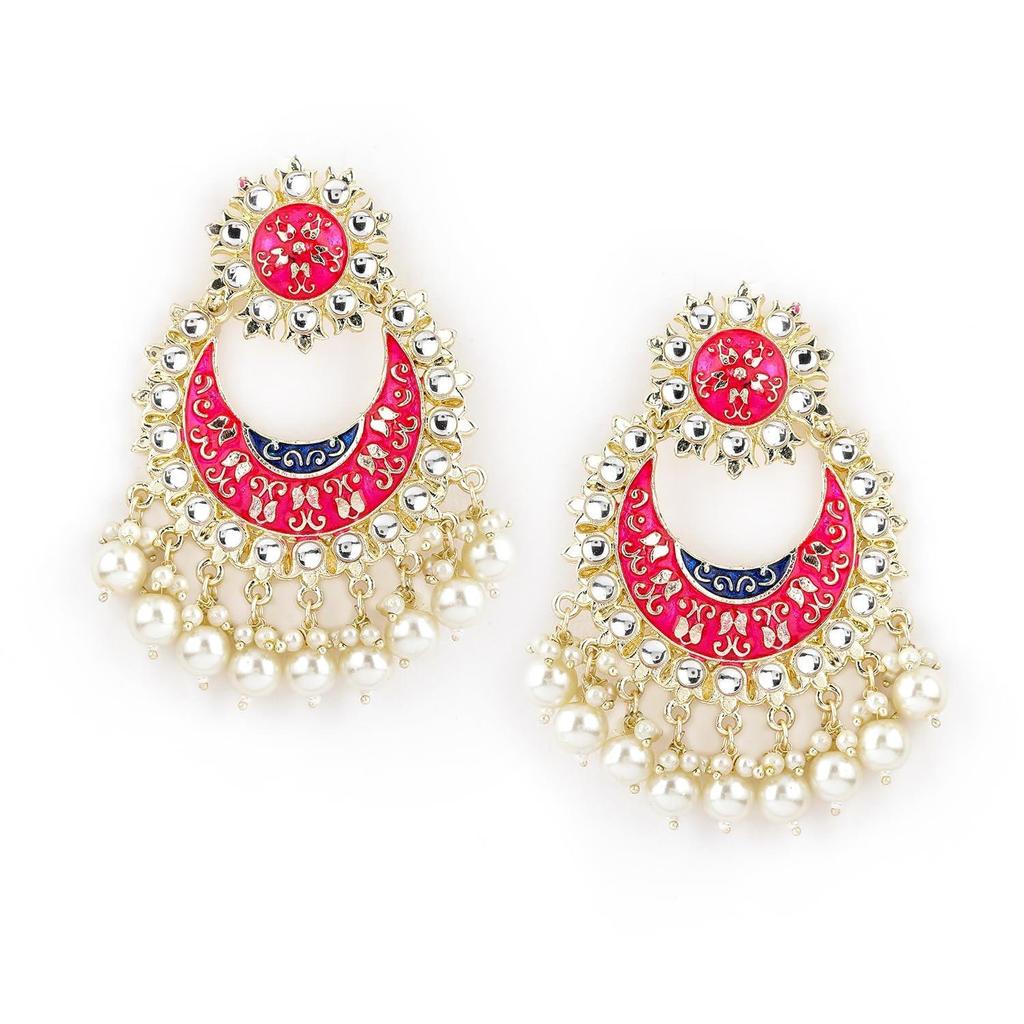Traditional Chandbali Earrings for Women & Girls – Handcrafted, Festive & Wedding Wear Jewelry Collection