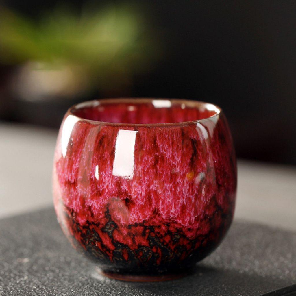 Цветные милые мини-фарфоровые керамические изделия в китайском стиле, столовые принадлежности, чайная чашка, посуда для напитков, чашки кунг-фу