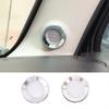 Для Hummer H3 2005 2006 2007 2008 2009 Алюминиевый сплав Передние крышки динамиков Декоративная наклейка Автоаксессуары