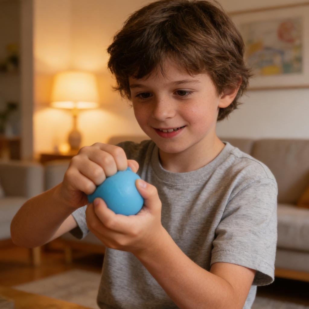 Flour Stress Relief Ball,  And Slow Color Changing Flour Stress Ball