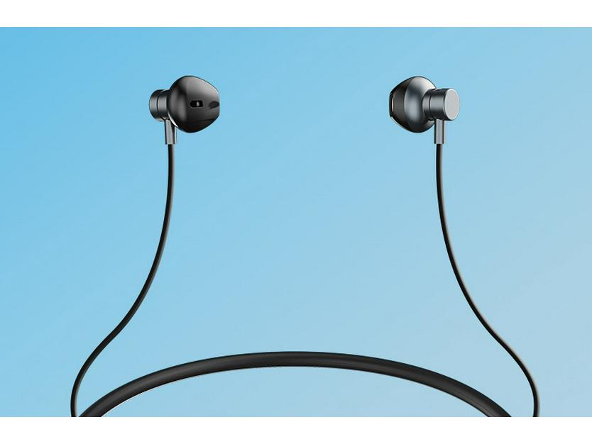 Беспроводные Bluetooth-наушники с шейным ободком: Спортивные внутриканальные, С шумоподавлением, Длительное время работы от аккумулятора, Новая модель