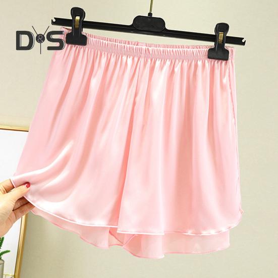 Женские пижамные шорты для дома, эластичные оборки, подол, дышащие повседневные спортивные шорты для дома, йоги, повседневная одежда