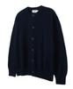 Кардиган Costume O’Clock Мягкий Базовый Круглый Темно-синий Cooscd020Navy