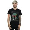 STAR WARS Mens Boba Fett Christmas T-Shirt