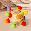 Manhattan Baby Grab Ball Teether Rattle for 0-1 Year - Early Education & Grasp Training Toy