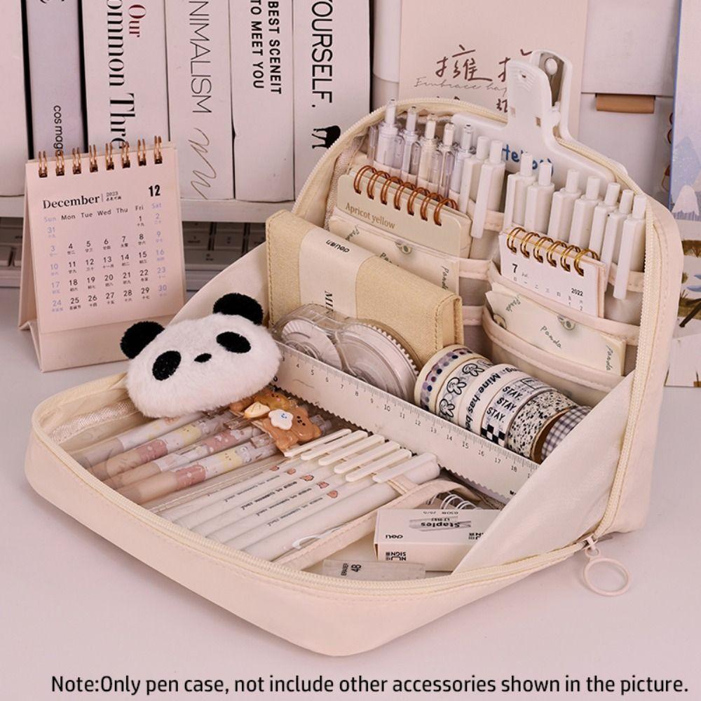 Пенал большой вместимости 12-слойная сумка для хранения ручек Многофункциональный пенал Подарок