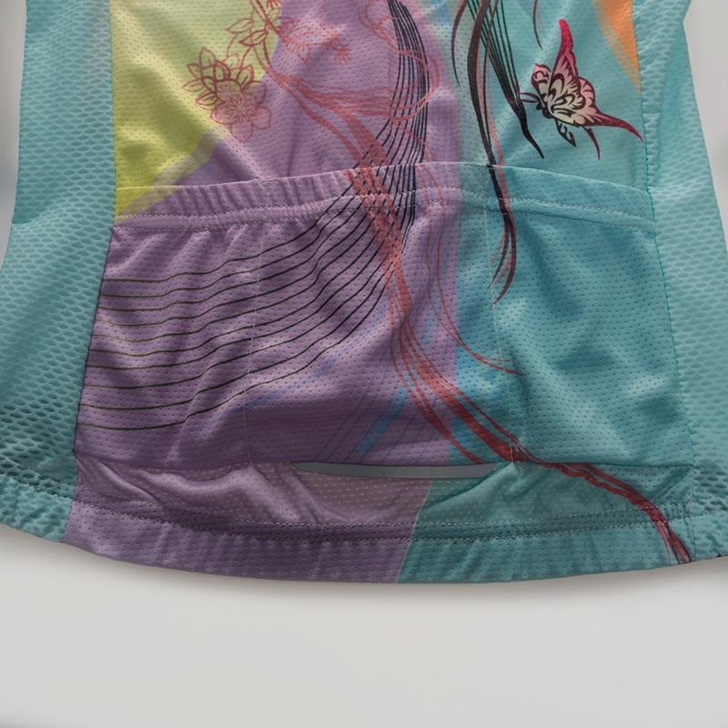 Дышащий летний короткий комплект одежды для езды на велосипеде, женские спортивные трикотажные костюмы