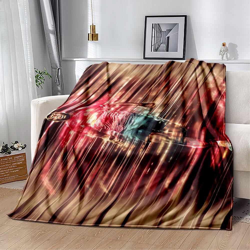Energy Motion Blanket Warmthful Decor Great for Picnics Couch Bed Four Seasons Multipurpose Modern Ideal Gift For Birthday Valentine'S Day