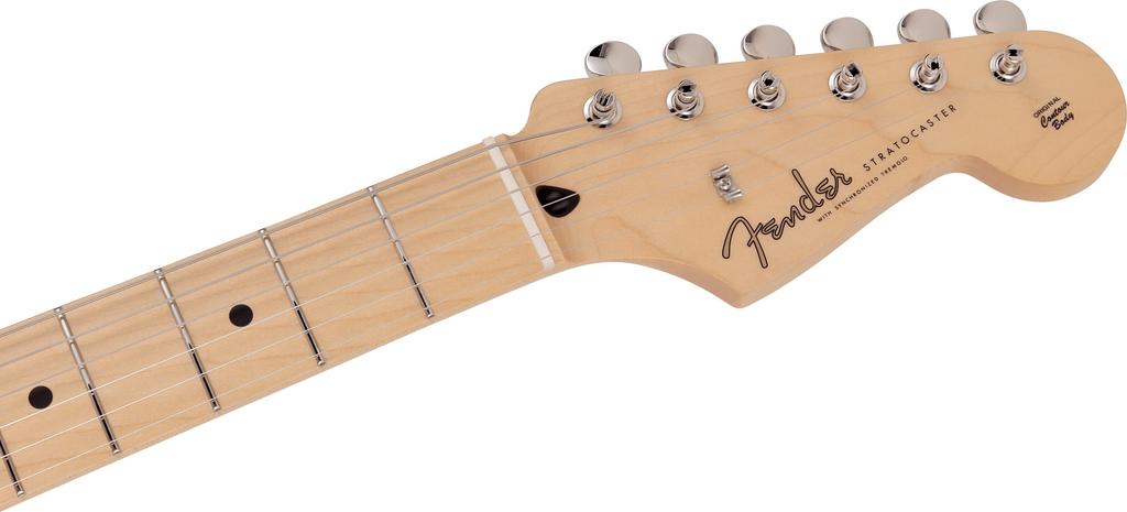 Fender Short Scale Guitar Made In Japan Junior Collection Maple Arctic White with Soft Case Stratocaster®, Fingerboard,