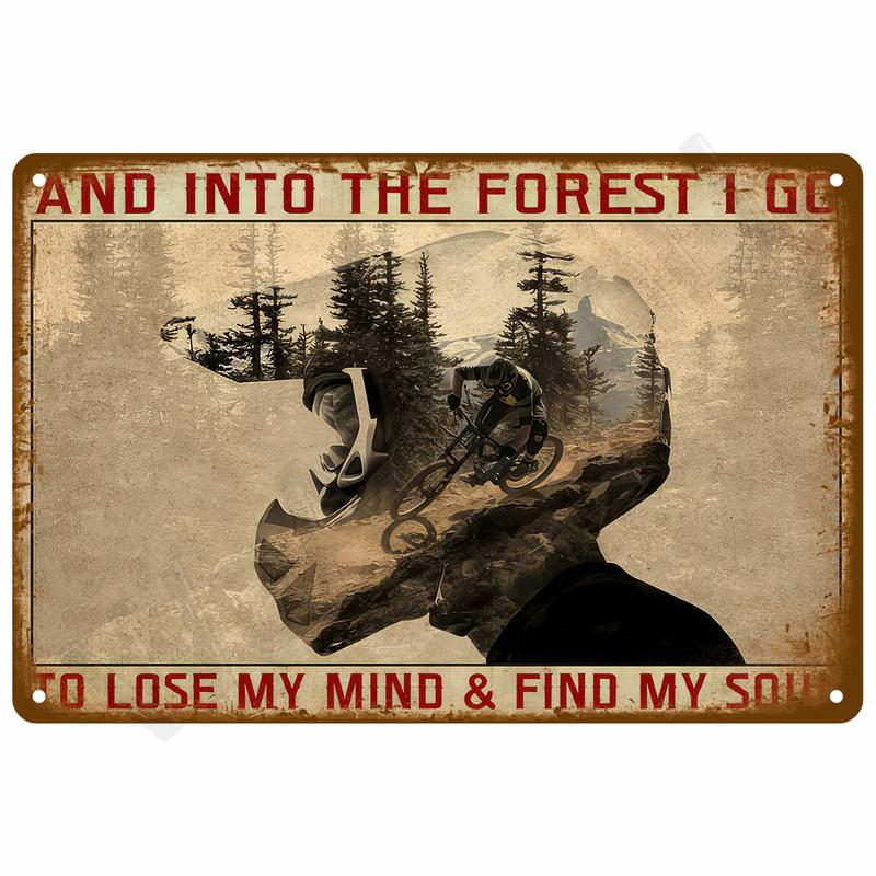 Vintage Room Decoration Home Decor Items Tin Signs Aesthetic Men Bedroom Metal Signs Retro Metal Plate Posters Wall Art Mural