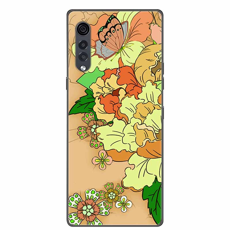 Для LG Velvet Чехол Черный Силиконовый Мягкий ТПУ Задняя Крышка Чехол Для LG Velvet2 Pro Funda Для LG Velvet 5G LM-G900EM Бампер Coque Capa