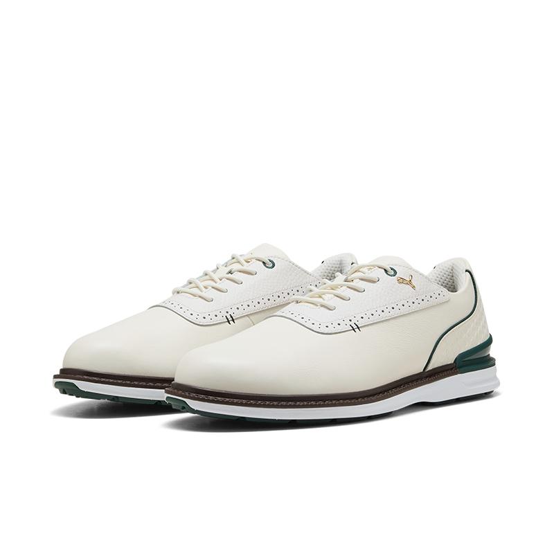 Puma Avant 2 Модные ретро спортивные повседневные гольф-ботинки средней высоты для мужчин, без шипов, из синтетической кожи, стабильные, удобные, гольф-обувь 314081-01