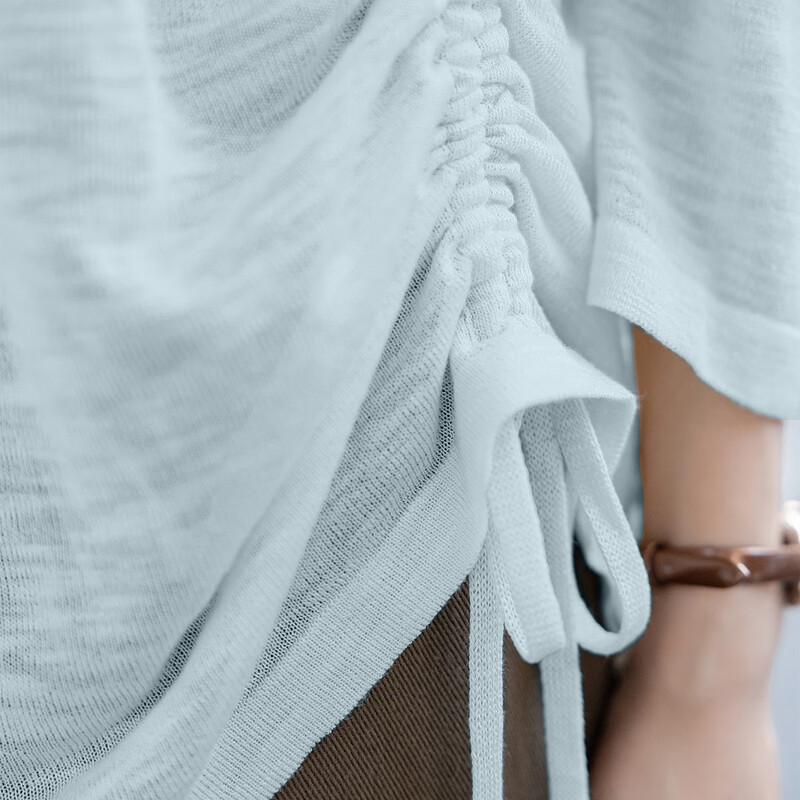 Mocana Loose Fit Dopamine Long Sleeve Knit Top