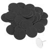 50pcs Electric Callus Remover Sandpaper Discs Pedicure Tool Replacement Accessory with Shaft35mm