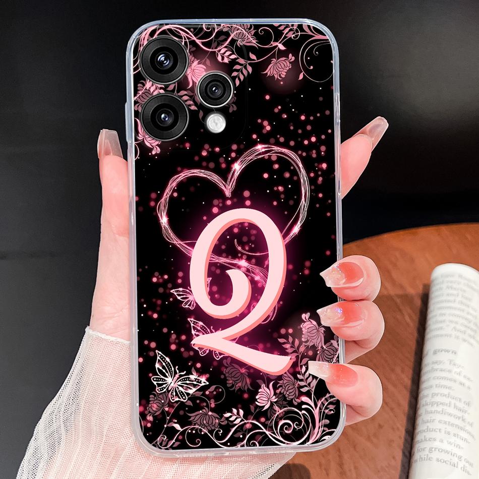 Чехол для телефона Oppo Reno 15 Pro Mini 15F 15C 5G Великолепные Звездные Буквы Ударопрочный Корпус Для Oppo Reno15 Мягкий Прозрачный Силиконовый Funda