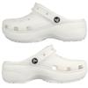 Crocs Классические женские туфли-сабо на платформе 206750 100 шт. Белые